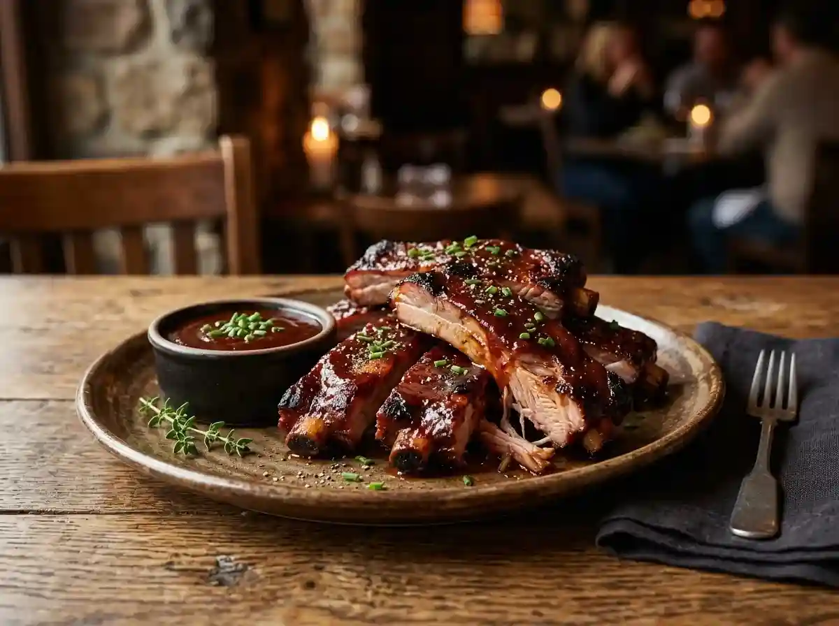 KILLER RIBS 1 Slow-cooked Texas Roadhouse Killer Ribs smothered in signature BBQ sauce