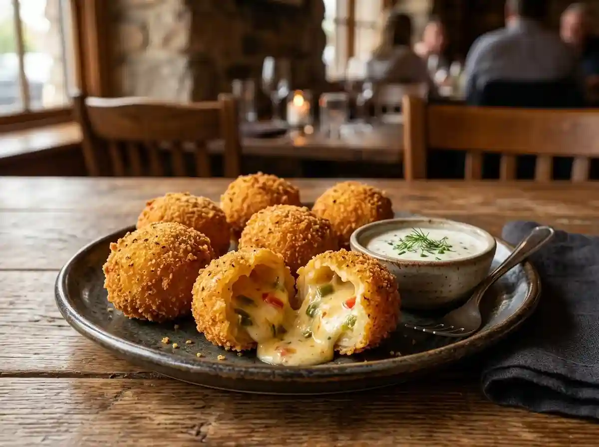 home page 4 Crispy fried Texas Roadhouse Rattlesnake Bites stuffed with diced jalapeรฑos and jack cheese