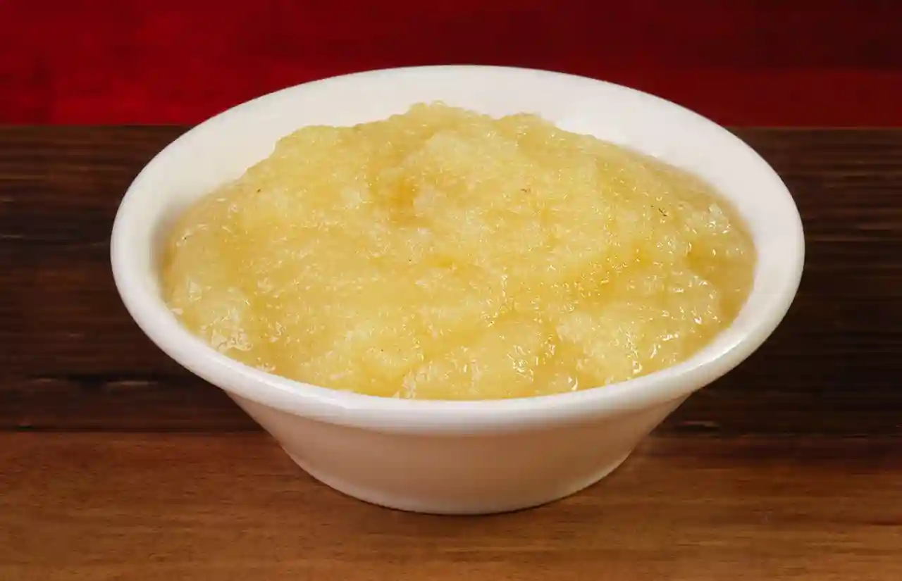 home page 75 a bowl full of applesauce