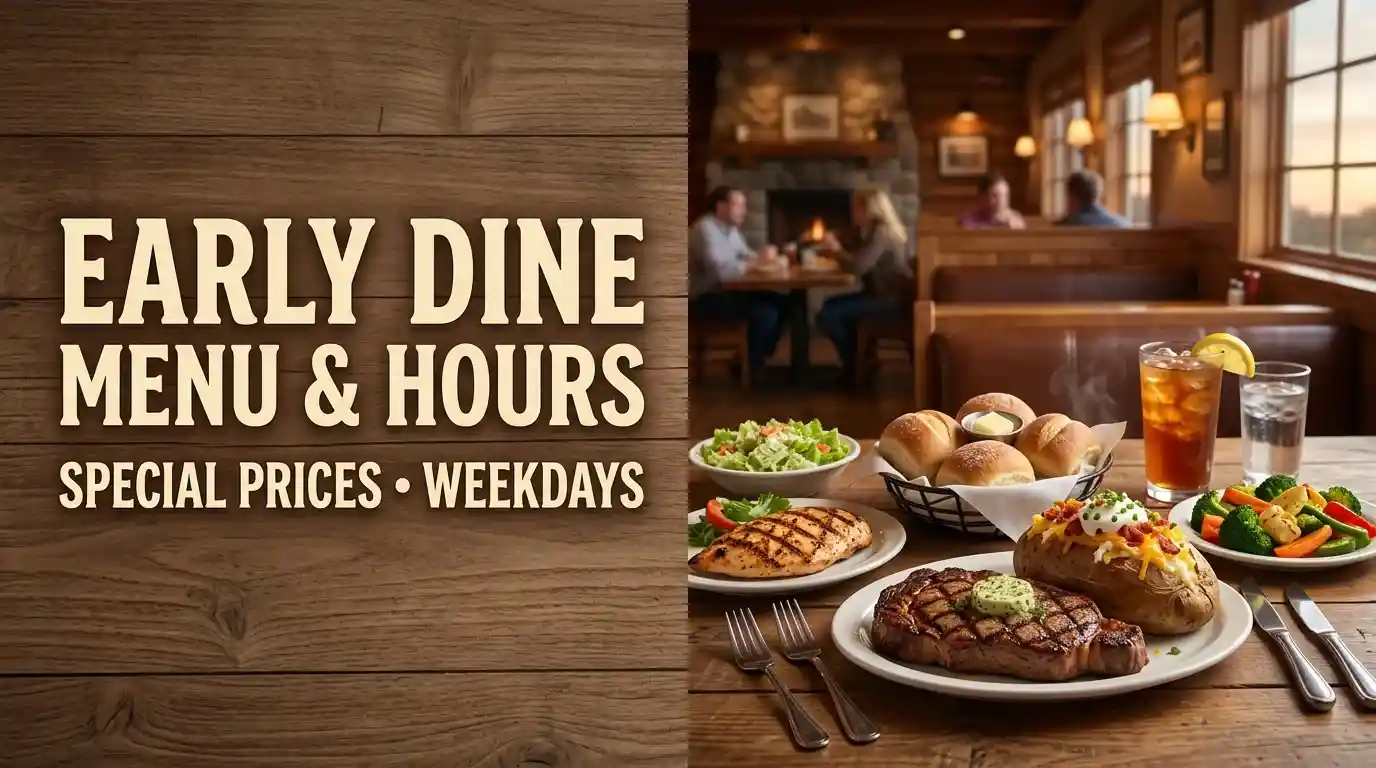 Important Blogs 2 Early Dine Menu